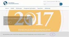 Desktop Screenshot of forleggerforeningen.no