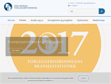 Tablet Screenshot of forleggerforeningen.no